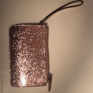 Kate Spade glitter wallet